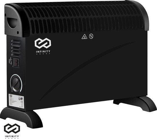 2dekans | Infinity Goods Elektrische Convector Kachel - 750, Doe-het-zelf en Bouw, Verwarming en Radiatoren, Ophalen of Verzenden