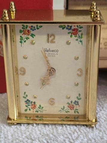 horloges musicales (2) - Helveco, Zenith, Swiza - laiton