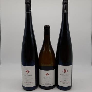 2012 Odinstal: Buntsandstein Riesling, Muschelkalk Riesling,, Nieuw