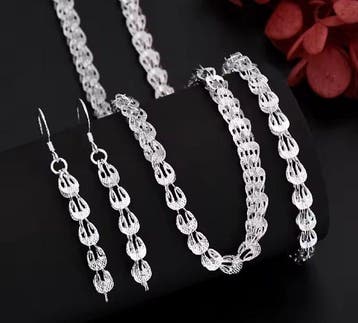 Sans prix de réserve - Parure Argent