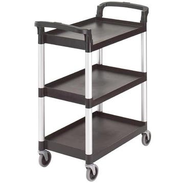Serveerwagen | KD | Aluminium/Kunststof | 3 Niveaus |, Verzenden, Nieuw in verpakking