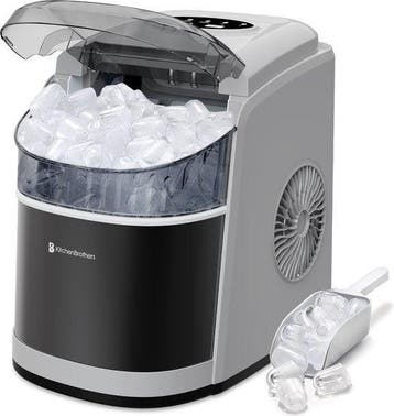 2dekans | KitchenBrothers IJsblokjesmachine - 1.6L - 8 min., Ophalen of Verzenden