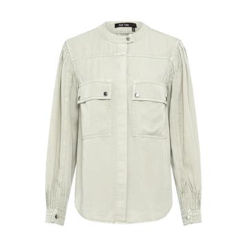 Marc Aurel • geplooide blouse • 36, Verzenden