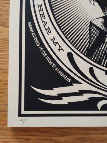Shepard Fairey (OBEY) (1970) - Hear My Freedom (artist
