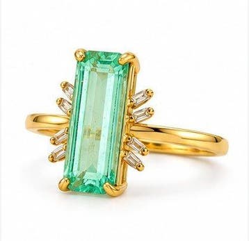 Zonder minimumprijs - Ring - 14 karaat Geel goud, 1,98 gram, Nieuw