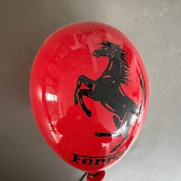MVR (XX) - Ceramic Balloon Red Ferrari