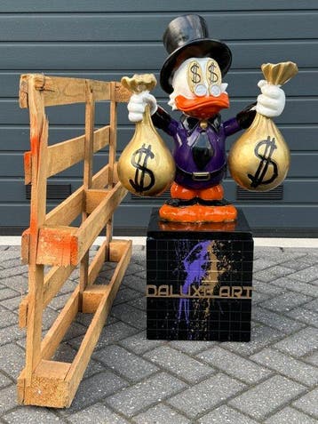 Daluxe Art - 1999 • XXL Uncle Scrooge McDuck Display 95cm