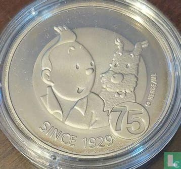 België 10 euro 2004 (PROOF) 75 Years of Tintin, Verzenden, Losse munt, Goud