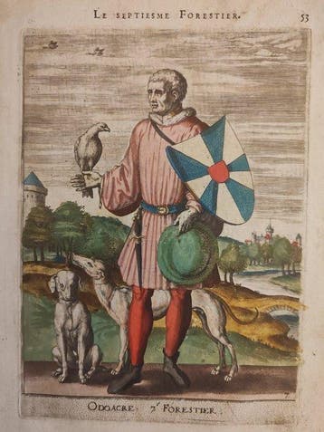 Cornelis Martin (1567-1621) - Odoacre, VII Forestiero di