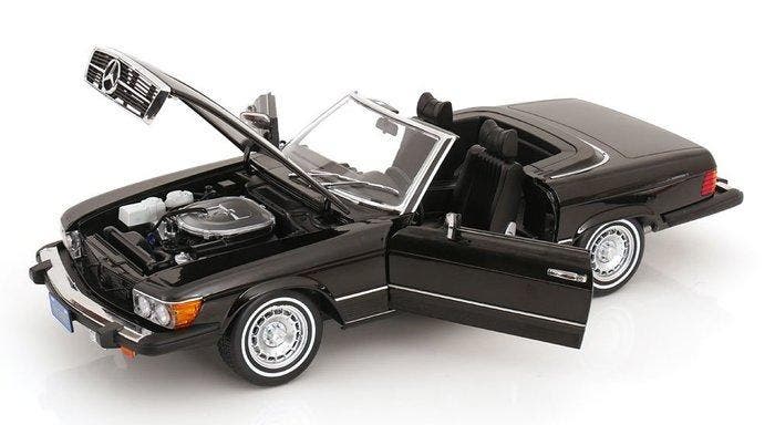KK-Scale 1:12 - Modelauto - Mercedes-Benz 450SL R107 (1979), Hobby & Loisirs créatifs, Voitures miniatures | 1:5 à 1:12
