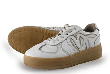 Manfield Sneakers in maat 39 Wit, Kleding | Dames, Verzenden, Wit, Sneakers, Manfield