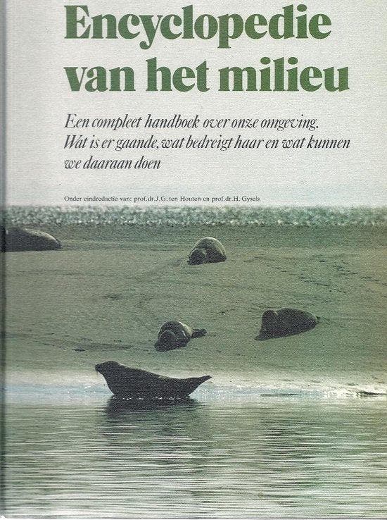 Oosthoek encyclopedie van het milieu - ten Houten, Boeken, Techniek, Verzenden