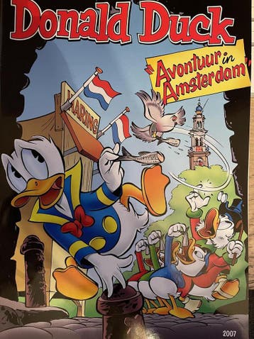 Donald Duck extra Avontuur in Amsterdam 8710841530155 Disney, Verzenden, Disney