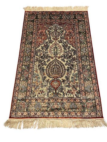 Hereke - Tapijt - 120 cm - 76 cm - Souf Metallic, Nieuw