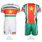 Suriname Vlag Voetbal Sport T-shirt + Broek Set Tenue - Offi