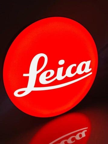 Remake met Leica-branding - Lichtbord - Plastic, Audio, Tv en Foto, Nieuw
