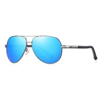Vintage Shades Zonnebril - Roestvrij Staal Legering, Verzenden