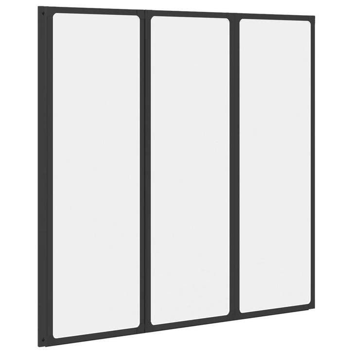 Douchewand Aluminium | Tweede Kansje | OP = OP, Doe-het-zelf en Bouw, Sanitair, Zo goed als nieuw, Douche, Verzenden
