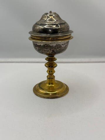 Urinoir avec coupe en argent - Argent 800 - 1850-1900 -, Antiquités & Art