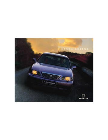 1997 HONDA LEGEND SEDAN BROCHURE NEDERLANDS