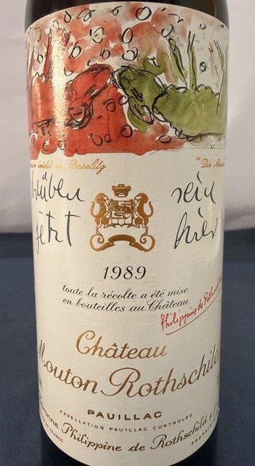 1989 Château Mouton Rothschild - Pauillac 1er Grand Cru, Verzamelen, Nieuw
