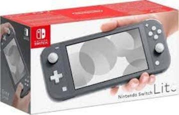 Nintendo Switch Lite Grijs in Doos (Nette Staat), Games en Spelcomputers, Ophalen of Verzenden, Zo goed als nieuw