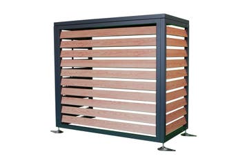 Ombouw warmtepomp houtlook | Premium | OP=OP, Tuin en Terras, Ophalen of Verzenden, Nieuw