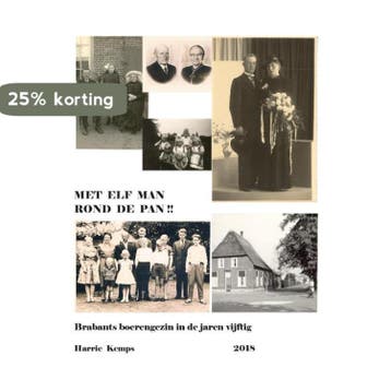 Met elf man rond de pan 9789463452649 Harrie Kemps, Verzenden, Gelezen, Harrie Kemps
