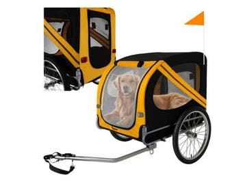 Veiling - Purlov Fietsentrailer voor dieren, Nieuw