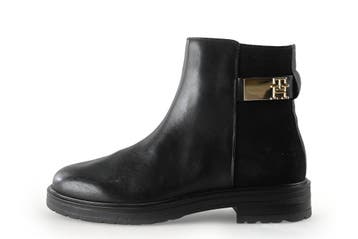 Tommy Hilfiger Chelsea boots in maat 36 Zwart, Verzenden, Zwart, Overige typen, Zo goed als nieuw