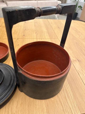 Yun - Voedselcontainer Bagan/Pagan - Bamboe - Birma -