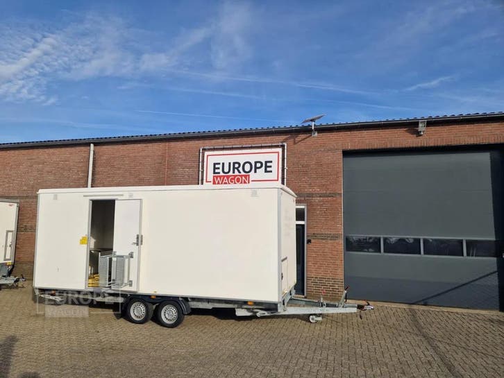 Scanvogn Keuken wagen met badkamer en toilet, Articles professionnels, Machines & Construction | Abris de chantier & Conteneurs