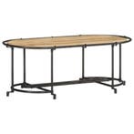 vidaXL Salontafel 110x55x40 cm massief ruw mangohout, Verzenden
