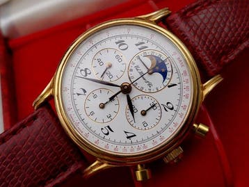 Heuer - Edward - Chronographe Moonphase Lemania - 188.205 -