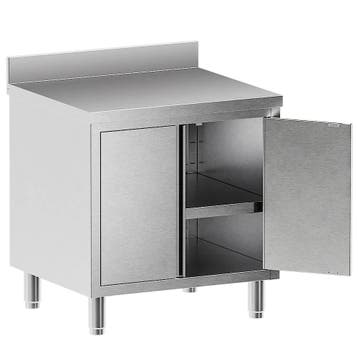 Werkbank | STANDARD LINE EVO | RVS | Draaideuren |, Verzenden