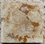 Carreau - Tuile Delft bleue antique avec un homme portant