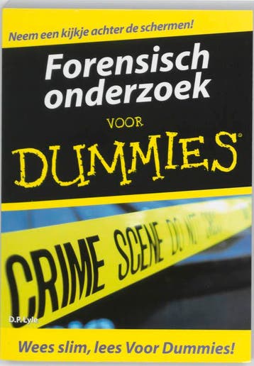 Forensisch onderzoek voor Dummies / Voor Dummies D.P. Lyle, Boeken, Verzenden, Zo goed als nieuw, D.P. Lyle