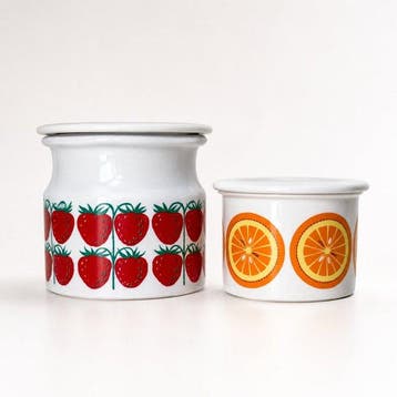 Arabia - Raija Liisa Uosikkinen - Pot de confiture - Série