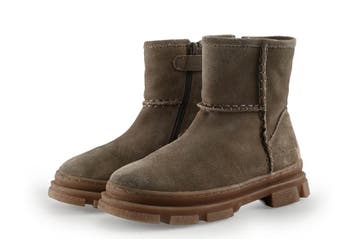 Keq Enkellaarzen Meisjes in maat 31 Beige, Verzenden, Jongen of Meisje, Keq, Schoenen