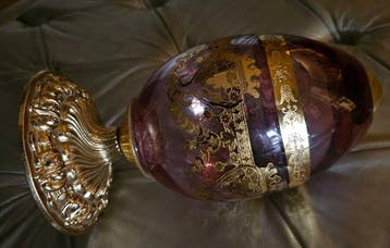 Fabergé ei - Prachtig decoratief ei in Fabergé-stijl – paars