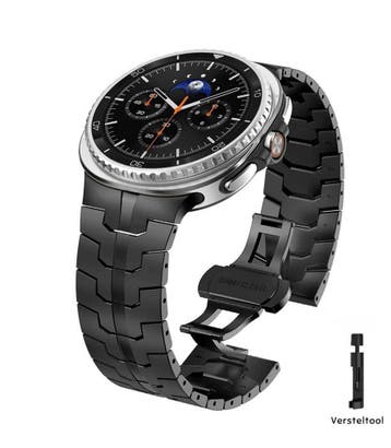 DrPhone Metalen Horlogeband – RVS – Compatibel met Samsung, Handtassen en Accessoires, Smartwatches, Verzenden, Nieuw
