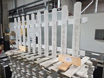(26x) Houten hekken NN, Nieuw in verpakking