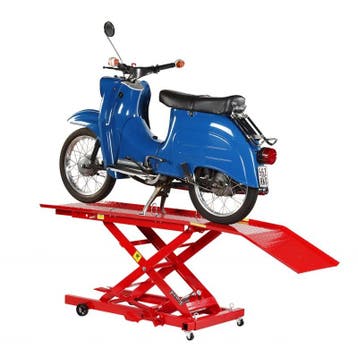 Heftafel bromfiets en scooter hydraulisch rood, Ophalen of Verzenden, Nieuw