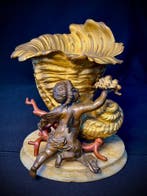 Tafelmiddenstuk - Brons, Messing, Zinklegering, vuurverguld