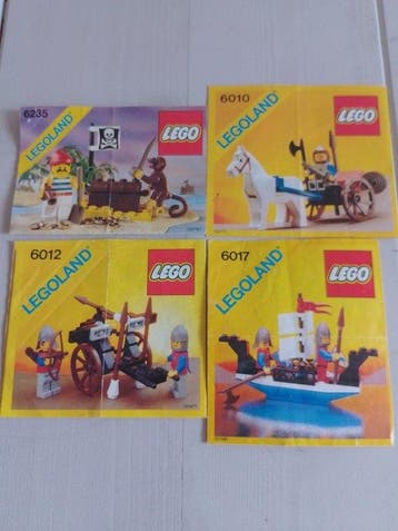 Lego Set - Castle - Buried Treasure; Supply Wagon; Siege, Kinderen en Baby's, Speelgoed | Duplo en Lego, Nieuw