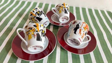 Maxim’s de Paris,design “Belle Époque”- - Tasse et soucoupe