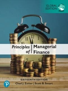 Principles of Managerial Finance [Global Edition], Boeken, Verzenden, Zo goed als nieuw, Chad J. Zutter