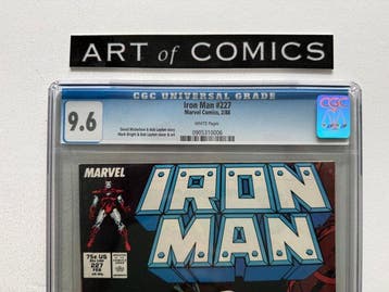 Iron Man #227 - CGC 9.6 - 1 Graded comic - Eerste druk -, Boeken, Nieuw