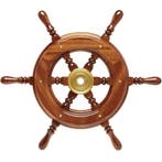 Houten Stuurwiel Boot Mahonie 430mm, Watersport en Boten, Ophalen of Verzenden, Nieuw