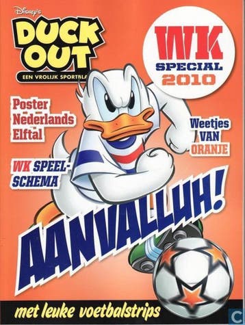Duck Out WK Boek 9789085747444 Disney, Verzenden, Disney